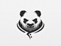 Panda shield e-sport esport sport character mascot brand logo panda logo angry panda