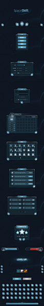 Spaceshift Mobile UI by Evil-S.deviantart.com on @DeviantArt