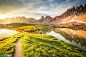 The path trough the water by Stefano Termanini on 500px