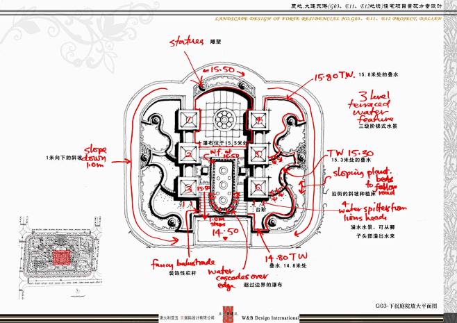 [大连]新古典主义风格居住区景观设计方案...