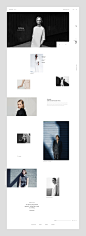 ØHLIN - B  : Web Design for a fashion brand.