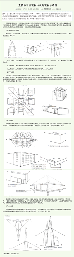 樱花鹿儿采集到绘画透视