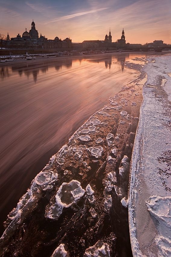 Ice in Dresden 