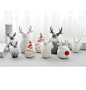 北欧陶瓷圣诞鹿桌面创意小摆件 圣诞节礼物ins麋鹿公仔圣诞装饰品-tmall.com天猫