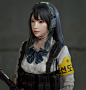 Gunslinger Girl, HyungJin Yang : This is the character I've been working on . 
Rendered in Marmoset toolbag 3