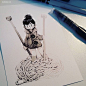 Mini Ludvin 手绘卡通造型设计 造型设计 草图 漫画 涂鸦 手绘 同人 卡通 书籍插画 中国风 