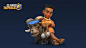 Ram Rider - Clash Royale, Brice Laville Saint-Martin : Ram Rider - Clash Royale
Concept, 3D model, Look Dev and more.

Thanks to Kalle Väisänen for the lighting. 
 Thanks to Antti Ripatti for his posing work.