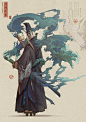 Feudal Japan: The Shogunate, Hua Lu : Hello, everyone. This is my Final for this challenge.I feel kind of relief that I can actually finish it.I name this series as Chaos Warrior<br/>hope you guys like this <br/>some details, please see the li