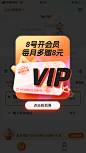 会员日 VIP 卡片 弹窗