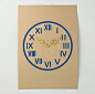 用纸DIY的钟表设计
