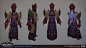 World of Warcraft: Battle for Azeroth - Kultiras viz dev, Christopher Hayes : Some of the character viz dev work I did for Kultiras. I got the lofty task of designing all the  main costuming. It was probably my favorite thing to do.