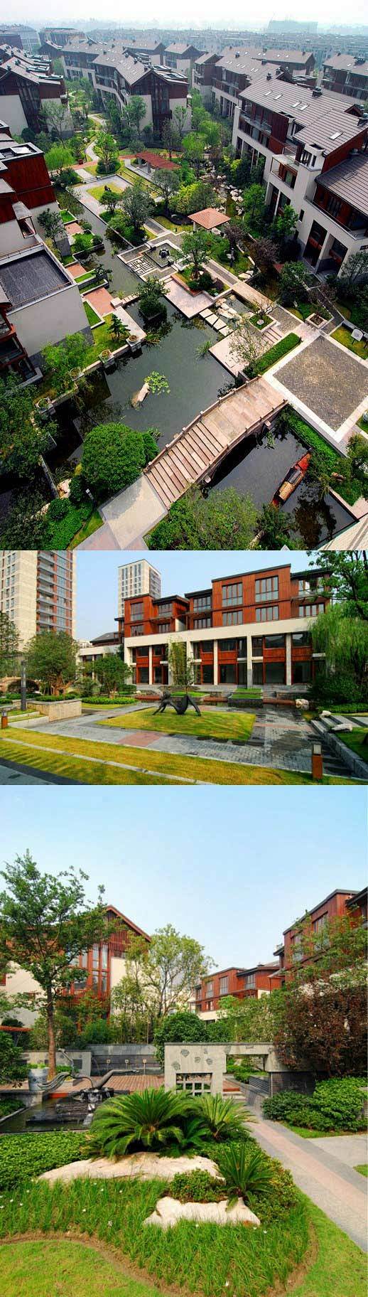新中式住宅景观-杭州保元泽第