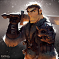 Dungeons & Dragons - Cutter , Johannes Helgeson : My character for a Dungeons & Dragons campaign.