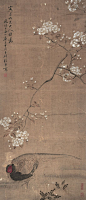 张熊(1803—1886)，又名张熊祥，字寿甫，亦作寿父，号子祥，晚号祥翁，别号鸳湖外史，鸳湖老人，鸳湖老者，鸳鸯湖外史，西厢客。别署清河伯子，髯参军。室名银藤 
花馆。秀水（今浙江嘉兴）人，张熊年青时代就移居上海，参加各种美术活动。 
　　他喜爱收藏金石书画，一生收藏了一万多件古董珍玩，名扬艺林，被称为“沪上寓公之冠”。张熊最擅长画花卉，纵逸似周之冕，古媚似王武。尤其善于画大幅的牡丹，屏山巨幛，以寻丈计者愈见力量。他画的花鸟、草虫、蔬果、人物、山水都很有功力，精篆刻，绘画注重写生，亦善八分书。花鸟画初亦