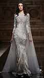 TONY WARD COUTURE fall 2016 long sleeves jewel neck sheath cape gown (21) mv #couture #fashion #hautecouture #bridal #wedding #weddingdress #weddinggown #bridalgown #dreamgown #dreamdress #engaged #inspiration #bridalinspiration #weddinginspiration #weddi