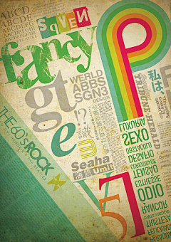 Binghuo231采集到33 Amazing Typography Posters an