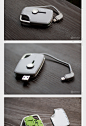 尾巴良品|Moshi摩仕 Lightning 便携式充电数据线 Xync钥匙圈-淘宝网