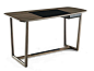 Wooden writing desk CONCORDE Concorde Collection by Poliform | design Emmanuel Gallina