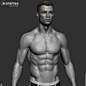 CR 7 - Staramba, Hossein Diba : Just an update on the shaders in marmoset 3 and some zbrush shots 
Staramba usually uses scan datas for the projects they have, but I sculpted Cristiano Ronaldo from scratch and NO scan data was used. 
https://www.instagram