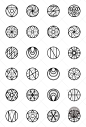 极简欧式几何形状图标logo标志设计模板PSD+AI矢量设计素材 G1693-淘宝网