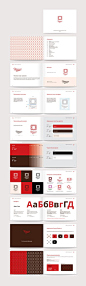 Redlake / brand / identity / book / style guide /packaging / business card / stationery / red & brown / by Alexander Sapelkin