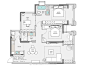 最新「三居室」户型平面布局。@室内设计DSNGlobal 平面 方案 图纸 布局 优化 floor plan CAD 建筑 园林 景观 景区 庭院 分区 局部 室内设计 家居 家具 工装 公装 家装 软装 陈设 样板间 装修 效果图 施工图 平面图 户型图 设计稿 彩平 框架结构 户型 改造 布置 楼层 样板房 住宅 公寓 LOFT 餐厅 办公 商店 酒店 旅舍 别墅 豪宅 住宅 公寓 小面积 单身公寓 卧室 客厅 三居室 二居室 小户型 四居室 五居室 