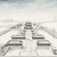 一匹黑馬采集到手绘 - 插画