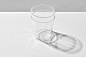 Rivington Glassware : When designing the collection for Yod and Co our aim was to utilise blow-molding as a production technique and create a durable collection of glassware with a delicate aesthetic. This has been achieved by using Borosilicate, a type o