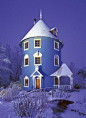 Blue House, Moominworld, Finland