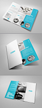 Clean Tri-Fold Brochure by ~24beyond on deviantART