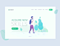 Kereer | cloud course portal landing page