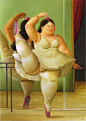 Fernando Botero_dancers-at-the-bar