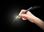 Lampen : Self electricity-generating light pen.