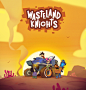 Wasteland Knights. Game mockup