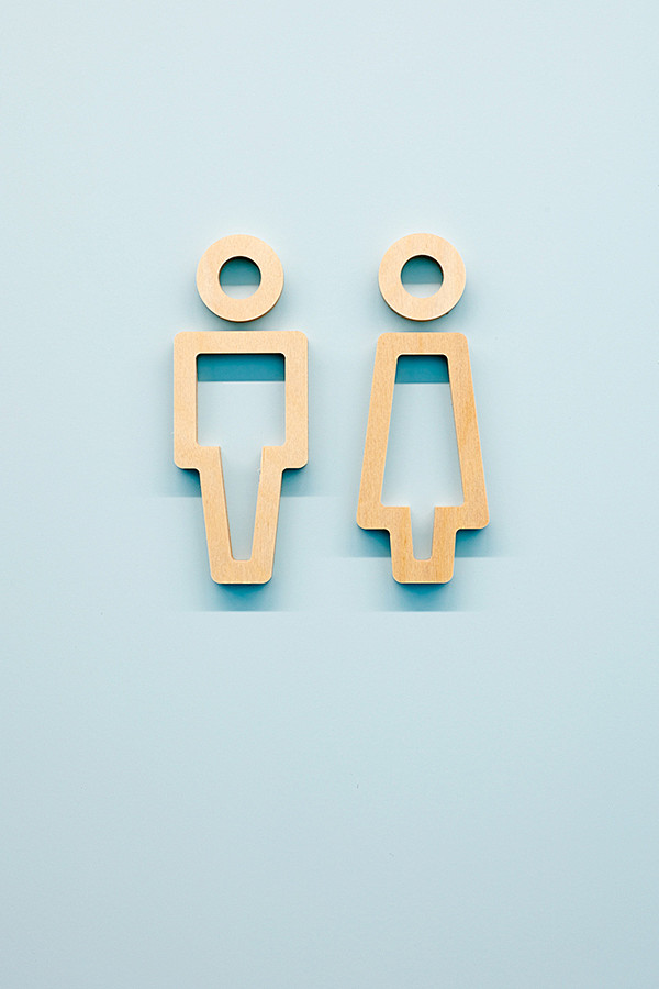 【设计灵感】男女厕所标识的一万种设 设计...