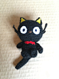 Crochet Hello Kitty doll - Chococat