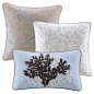 3 Piece Zen Garden Pillow Set