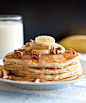 Banana Bread Pancakes | :: Glorious Food :: #breakfast | Food and Fancies #