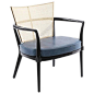 Bert England for Johnson Ebonized Lounge Chair 1