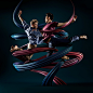 MOTION IN AIR 2 : As a follow up series to the popular, "Motion in Air" , Mike Campau turned to the talents of famous sports and action photographer Tim Tadder. Tim, shot the dancers (incredibly talented group) at their studio, while Mike create