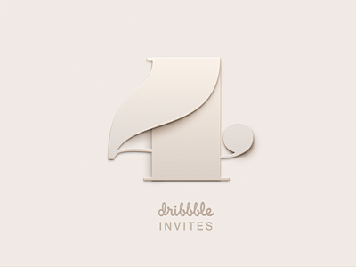 x4 Dribbble Invites ...