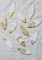 DIY clay feathers | by Kelli Murray | 100 Layer Cake