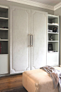 Upholstered doors: 