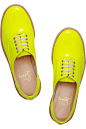柠檬黄色小皮鞋