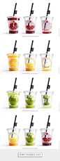 Squeeze & Fresh juices by Backbone Branding. Source: Daily Package Design Inspiration. Pin curated by #SFields99 #packaging #design #inspiration #ideas #innovation #creative #product #consumer #fruit #beverages #juice #healthy #onthego #snacking #natu