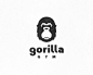 Logo design inspiration #31 - Gorilla Gym by Janis Ancitis