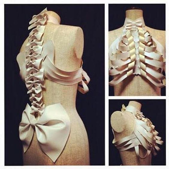 Skeleton formal wear...