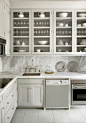 grey kitchen: 
