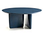 Lacquered round table TOBI-ISHI | Lacquered table - B&B Italia