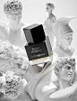  Greek statues and fragrance bottles shot by London still life photographer Josh Caudwell. YSL Pour Homme perfume bottle and roman statues. Still life photography by product photographer based in London, Paris and NYC. 